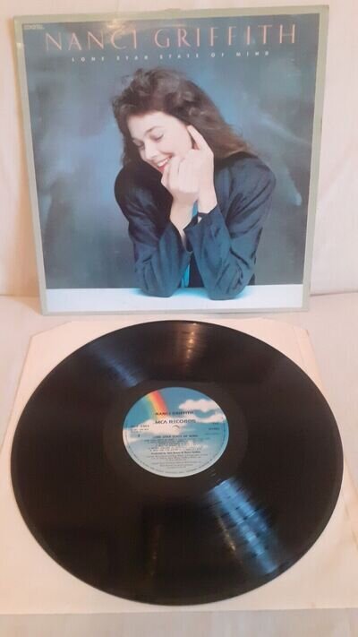 Nanci Griffith – Lone Star State Of Mind UK LP MCA 1987 UK MCF3364 EX/VG