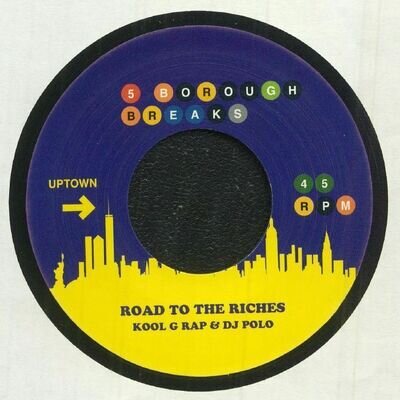 Kool G Rap DJ Polo Road To Riches Billy Joel rare rap hip hop funk OG breaks 45