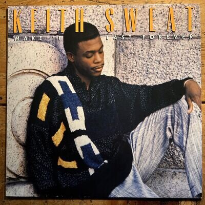 KEITH SWEAT / – MAKE IT LAST FOREVER - ORIGINAL 1987 960793 VINYL LP.