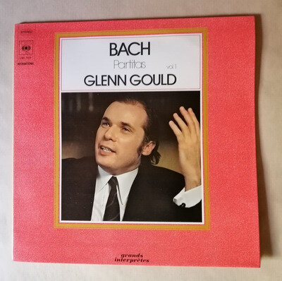 Bach / Glenn Gould Partitas Vol 1 LP 33T Gatefold CBS 75521 Vinyl LIKE NEW