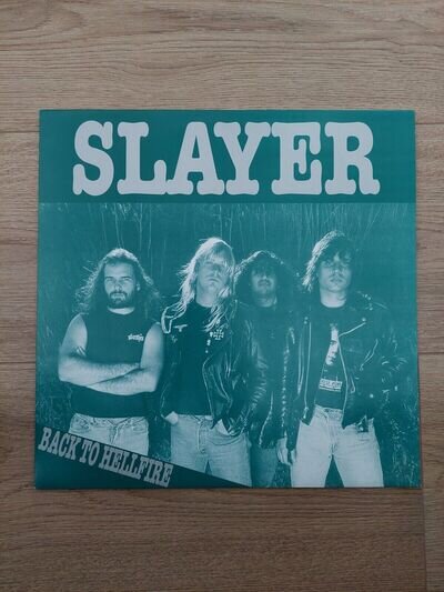 Slayer Back To Hellfire Mega Rare Live Album