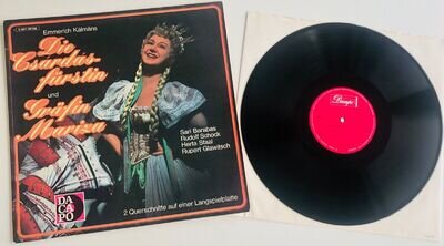 RARE Emmerich Kalman Die Csardasfurstin Grafin Mariza Vinyl Album Record LP