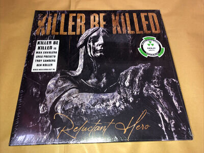 Killer Be Killed - Reluctant Hero - 2x12”lp 2020 Gold Vinyl Sealed Soulfly