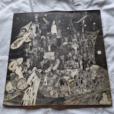 Rudimentary Peni - Death Church Lp Vinyl Anarcho Punk Hardcore Original Pressing