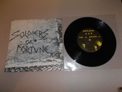 Soldiers Of Fortune- Stars/Autonomia 7"/Punk/UK Subs/Flux Of Pink Indians/Zounds