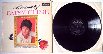 PATSY CLINE - A PORTRAIT OF PATSY CLINE - Original Brunswick Vinyl LP, Excellent