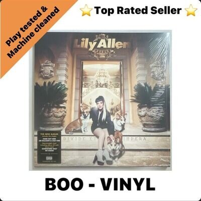 Lily Allen - Sheezus Lp Vinyl Record 2014 + Inner Lyric + Poster NM / NM