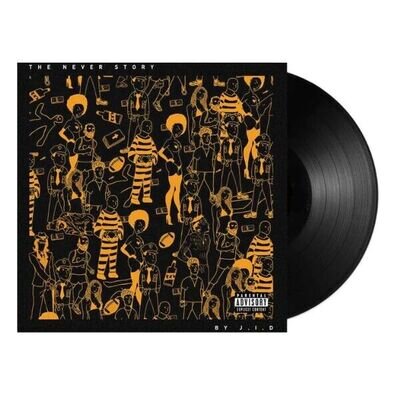 JID - The Never Story - Vinyl (LP) J.i.D J. Cole New Sealed