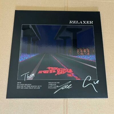 ALT-J Relaxer Signed Vinyl LP Record Autogrphed - Alt J - New