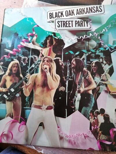 Black Oak Arkansas Vinyl 1974 Street Party