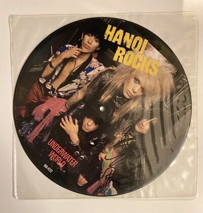 Hanoi Rocks - Underwater World 12” Pictured Disc Vinyl￼