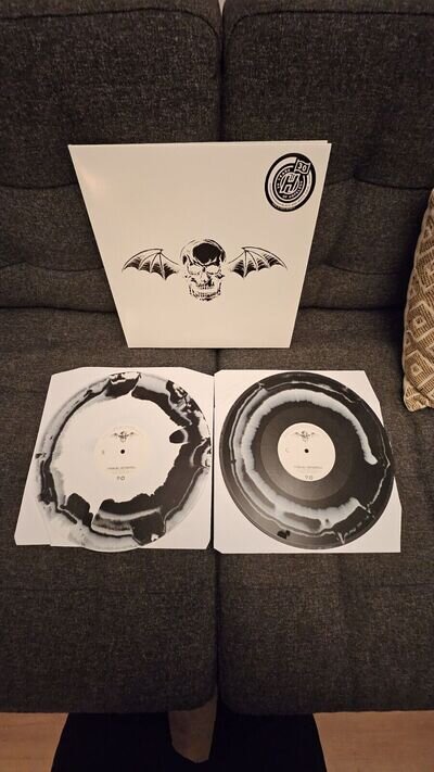 Avenged Sevenfold (Self-Titled) Vinyl LP White & Black Swirl Colour 2023 NEW