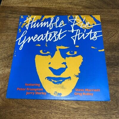 HUMBLE PIE - GREATEST HITS - 1977 UK VINYL LP WHITE LABEL - IML 2005 - N/M