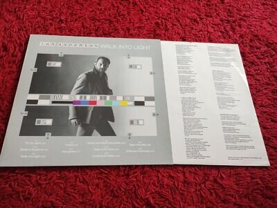 IAN ANDERSON - Walk Into Light - Vinyl LP *With Inner Lyrics Sleeve*