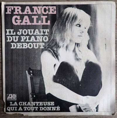 France Gall - Il Jouait Du Piano Debout - Used Vinyl Record 7 - T8100z