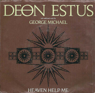 Deon Estus With George Michael - Heaven Help Me (7", Single, Styrene, Car)