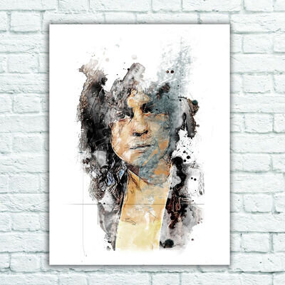 Marc Bolan T Rex Abstract Poster Mickey Finn Hot Love 3 Sizes