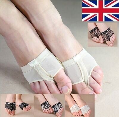 UK Seller Ballet Dance Foot Thong Metatarsal Pads Ball of Foot Forefoot Covers