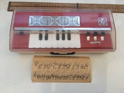 Cool Vintage Air Organ, West Germany, Battery Operated, Vintage Organ