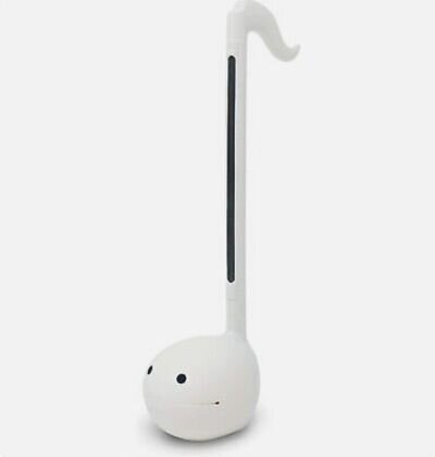 Otamatone Regular White Japanese Electronic Musical Instrument, Portable Touch