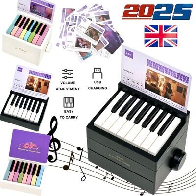 2025 Olivia Rodrigo Piano Calendar w/ Music Sheets Toy Piano Musical Instrument