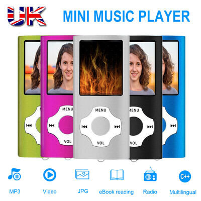 Bluetooth MP4/MP3 Lossless Music Player Radio Portable Sport Recorder with 32GB