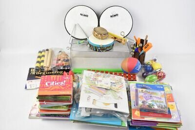 Kindermusik & Other Brand Kids Instruments, Songbooks and CDs Bundle Used