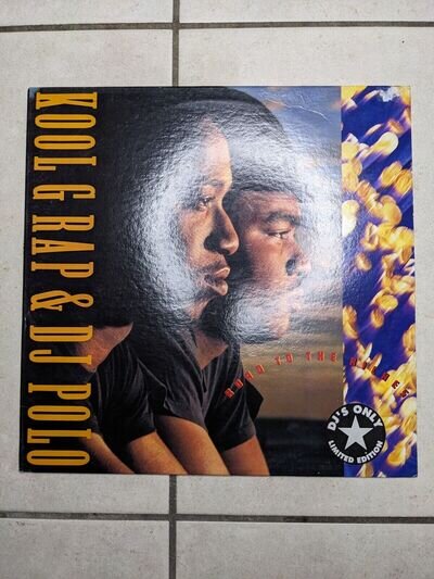 Kool G Rap & DJ Polo Road To The Riches 12" Vinyl LP DJ'z Only Limited Edition