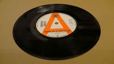 Roberto Carlos ‎- Canzone Per Te - UK 1968 CBS 3243 Vinyl 7" Promo Single