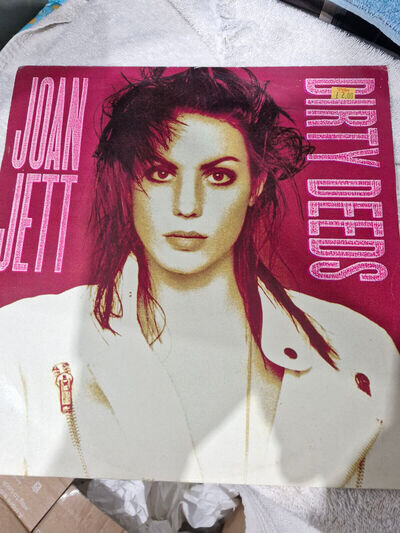 Joan Jett - Dirty Deeds - Vinyl 12“ Chrysalis 1990 VG