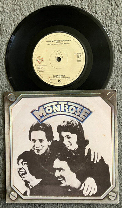 Montrose Bad Motor Scooter 7 Inch Vinyl Record HM8 - Excellent Condition