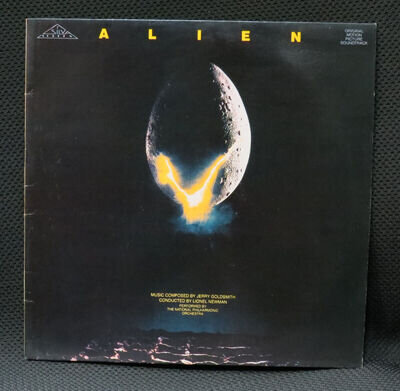 Alien Original Film Soundtrack LP Jerry Goldsmith 1987 Film 003 Silva Screen