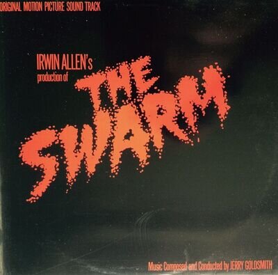 THE SWARM - Jerry Goldsmith OST 1978 LP MINT