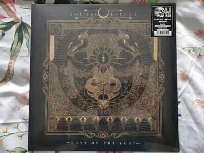 THE HALO EFFECT DAYS OF THE LOST 12"BLACK GREEN TRANSPARENT SPLIT NEW&SEALED