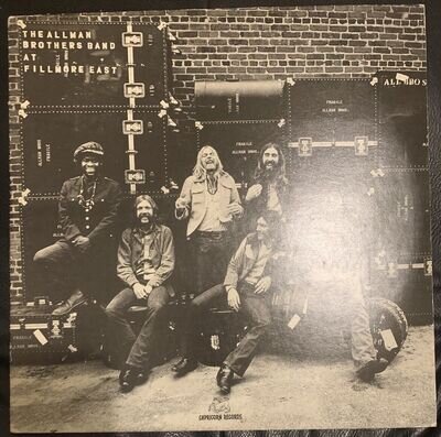 The Allman Brothers Band at Fillmore East live Lp Uk 2016 reissue EX