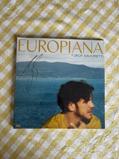 Europiana by Jack Savoretti *SIGNED* (Record, 2021)