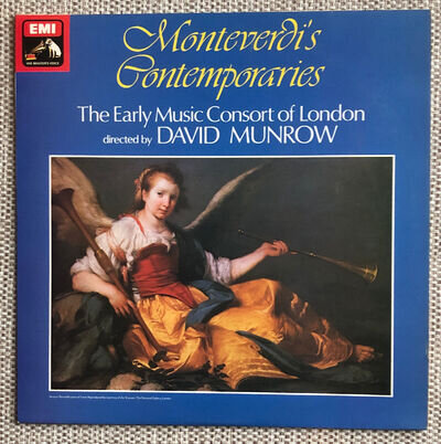 REDUCED! Monteverdi's Contemporaries - Early Music Consort of London 12" vinyl