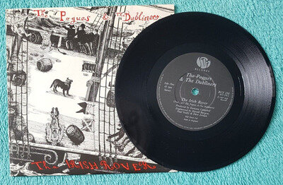 The Pogues & The Dubliners - The Irish Rover.. 1987 Original UK 7" single EX+