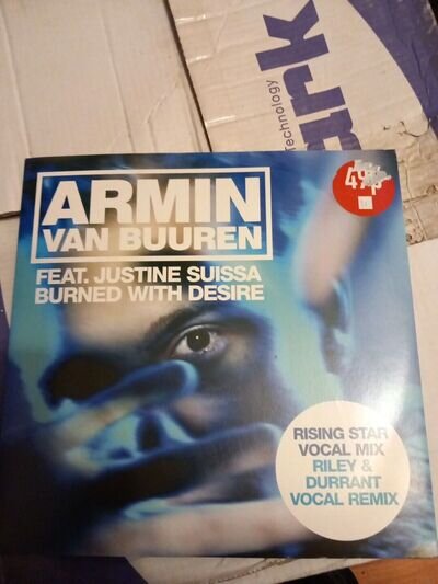 Armin Van Buuren Burned With Desire 12inch Vinyl