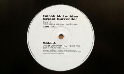 SARAH McLACHLAN "SWEET SURRENDER" 12" PROMO SINGLE 2000 N/MINT