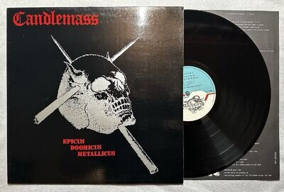 CANDLEMASS - EPICUS DOOMICUS METALLICUS (1986) - LP - 1ST PRESS - RARE! - EX++!