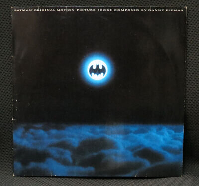 Batman Original Film Soundtrack Danny Elfman LP 1989 WX287 Warner Brothers