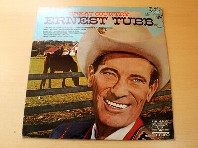 Ernest Tubb/Great Country/1968 Vocalion Stereo LP/USA Issue/EX