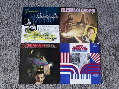 JOBLOT 4x George Gershwin Classical LP Vinyl Records