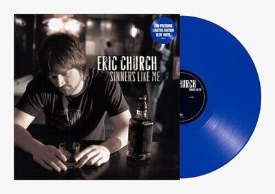 Eric Church - Sinners Like Me [New Vinyl LP] Blue, Colored Vinyl