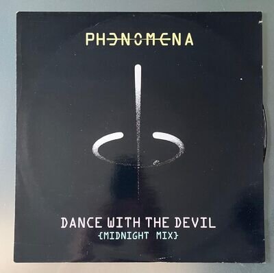 PHENOMENA 12'' SINGLE DANCE WITH THE DEVIL MIDNIGHT MIX 1985 VINYL UNPLAYED