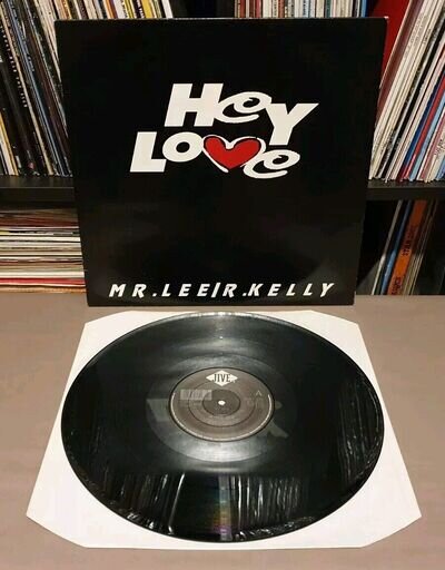 MR LEE R KELLY Hey Love 1992 UK 12" Vinyl Single - JIVE T 330 - VG/VG+