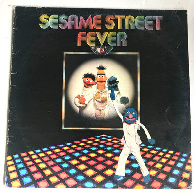 SESAME STREET FEVER ( Robin Gibb ) DISCO Vinyl Album 1978