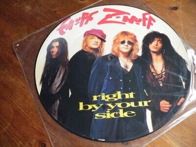 ENUFF Z-NUFF ~ Right by your side~ 12" PICTURE DISC single~ EXC 14595 1993