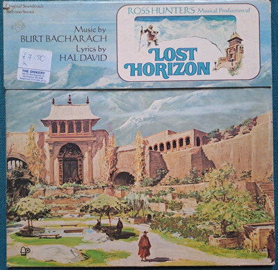 LOST HORIZON OST 1973 BACHARACH & DAVID FOLD OUT SLEEVE 12" VINYL LP ALBUM EX+